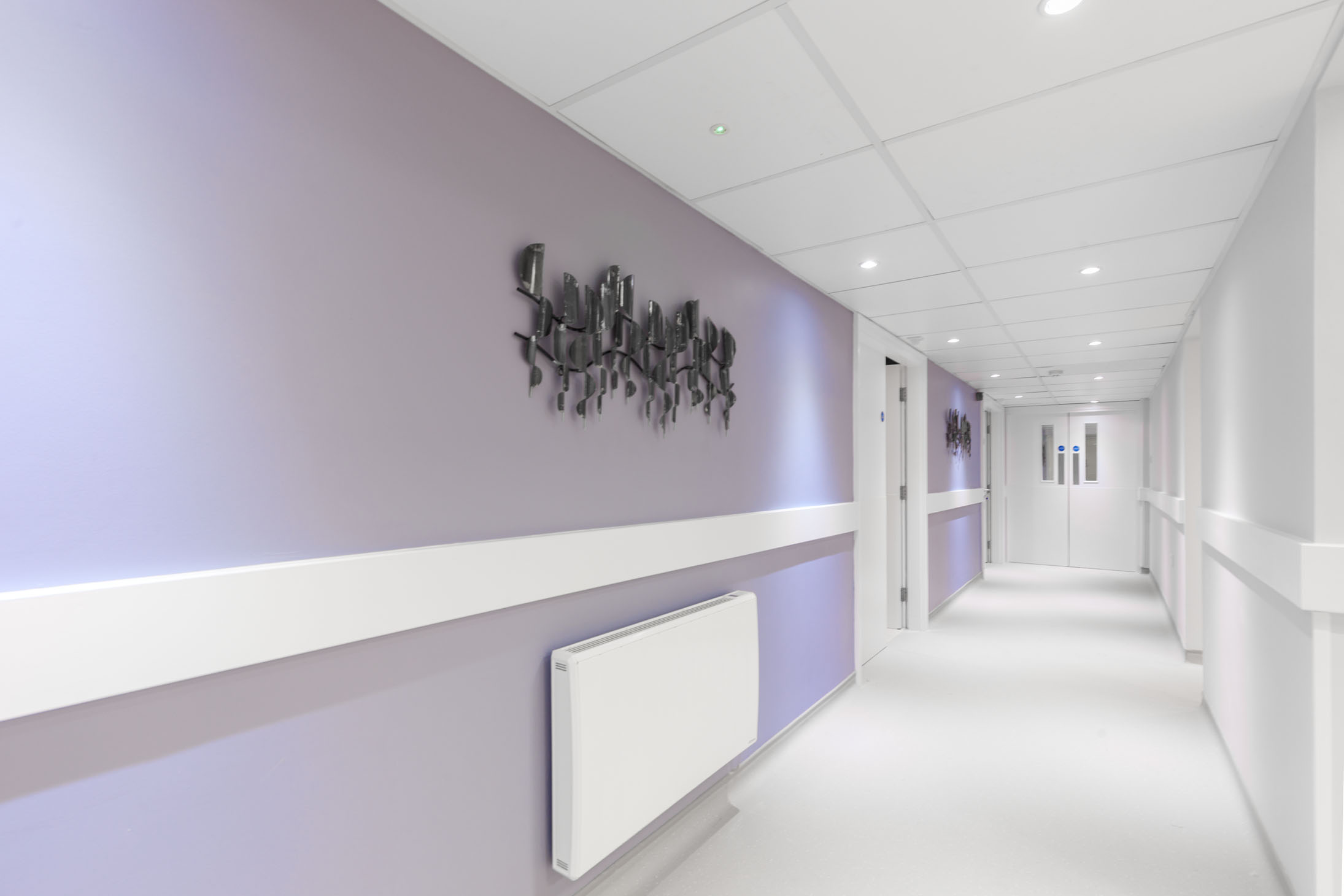 Kinvara Private Hospital corridor and interior
